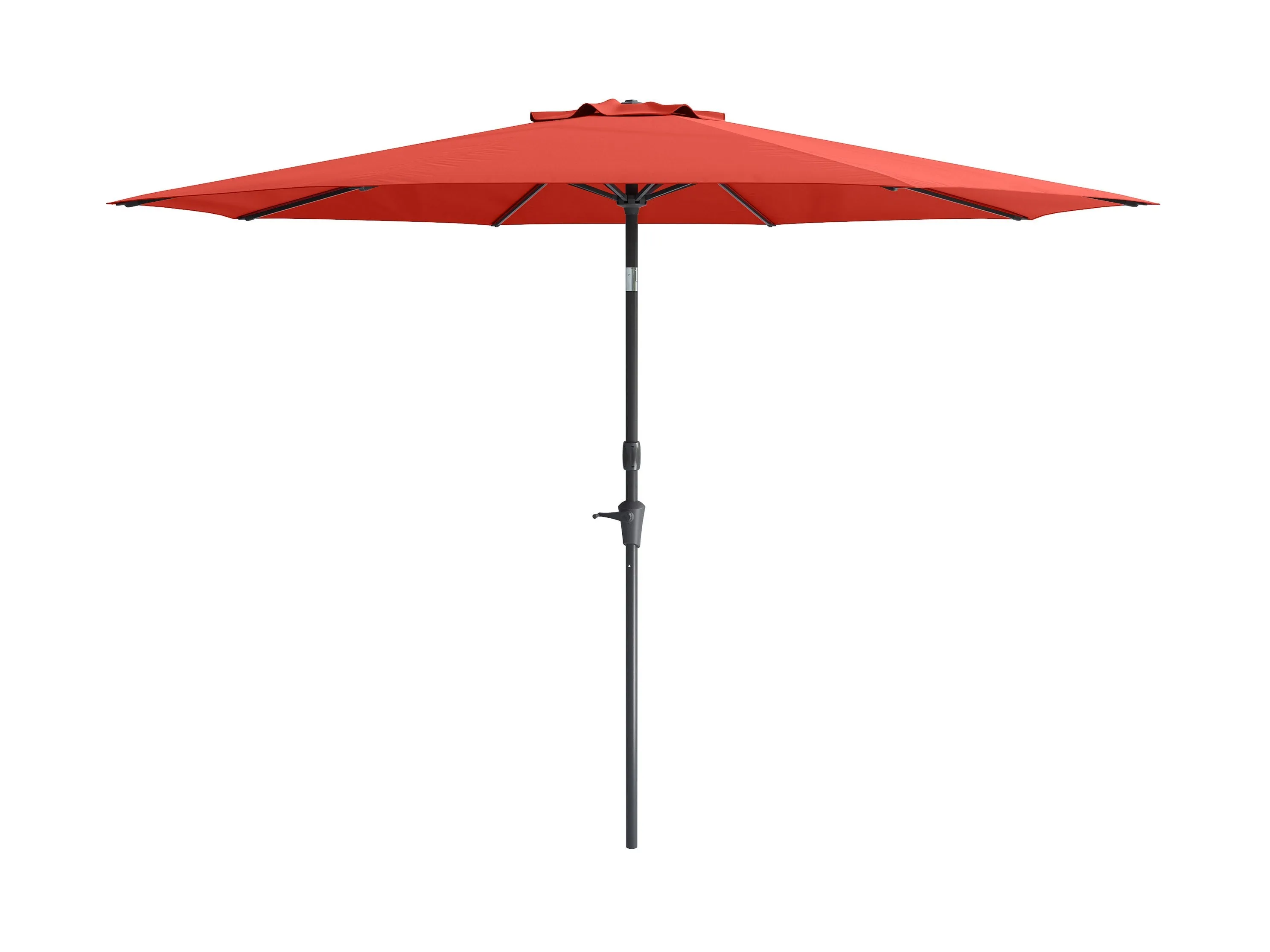 10ft Wind Resistant Crimson Red Patio Umbrella