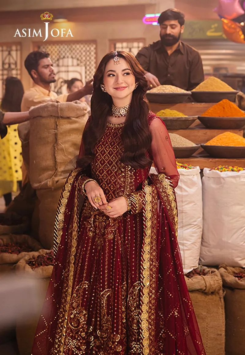 Asim Jofa Chamkeeli Festive Formals – AJKK-13 Embroidered Net