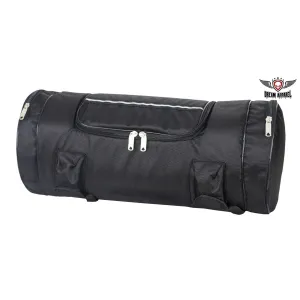 Black Triple Compartment Sissybar Bag