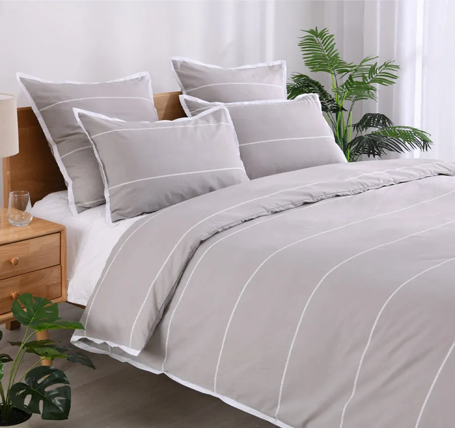 Calista European Pillowcase Hazel