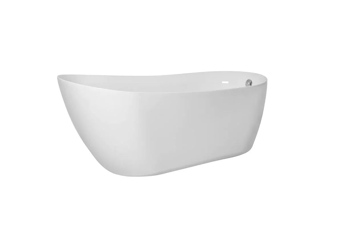 Chantal 70" Soaking Single Slipper Bathtub