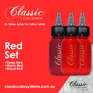 Classic Color Systems Red Set 50ml