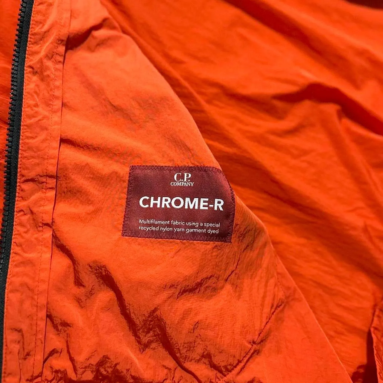 CP Company Red Nylon Chrome-R Lightweight Jacket