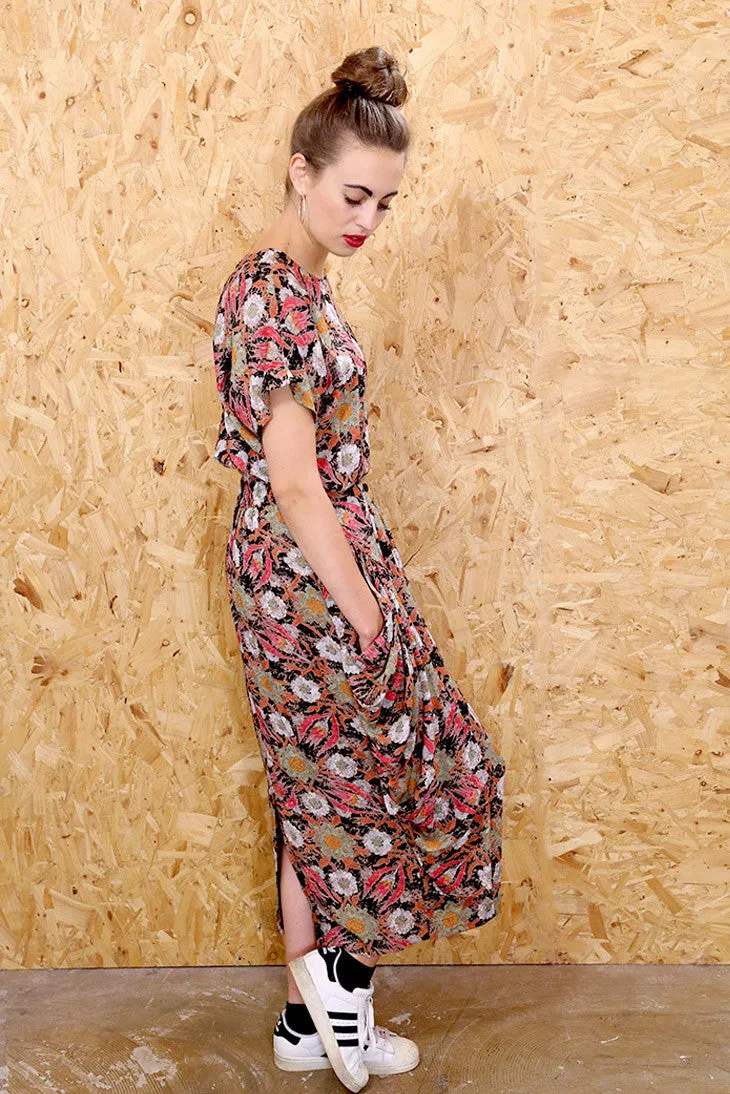 Floral Fever Midi Dress