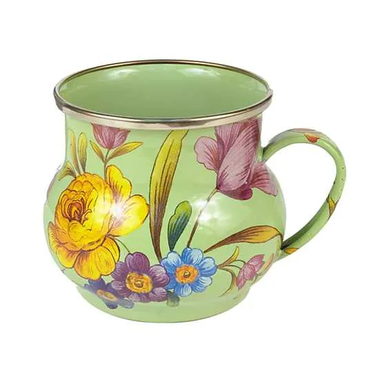 MacKenzie-Childs Flower Market Green Mug