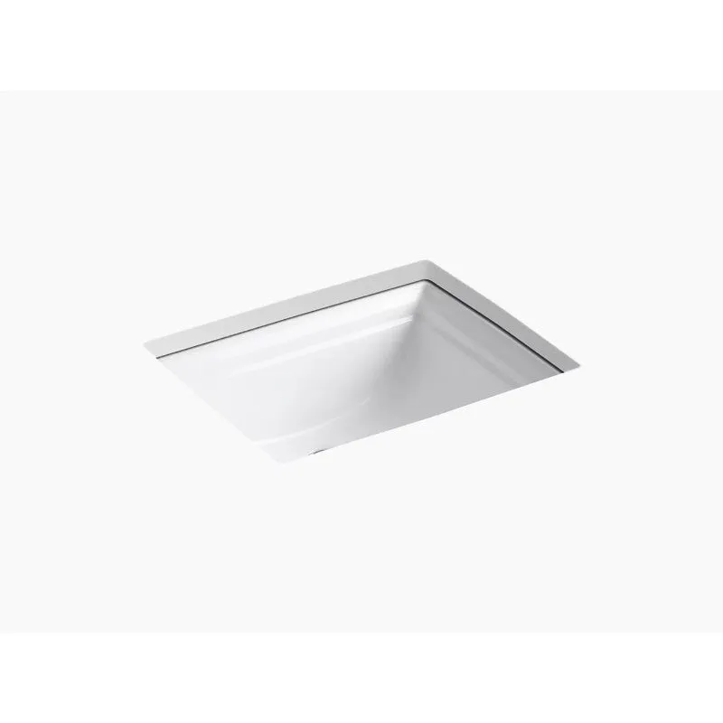 Memoirs 17.31" x 20.69" x 8.63" Vitreous China Undermount Bathroom Sink in White