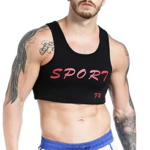 Mens Chest Protector Sport Tank Tops