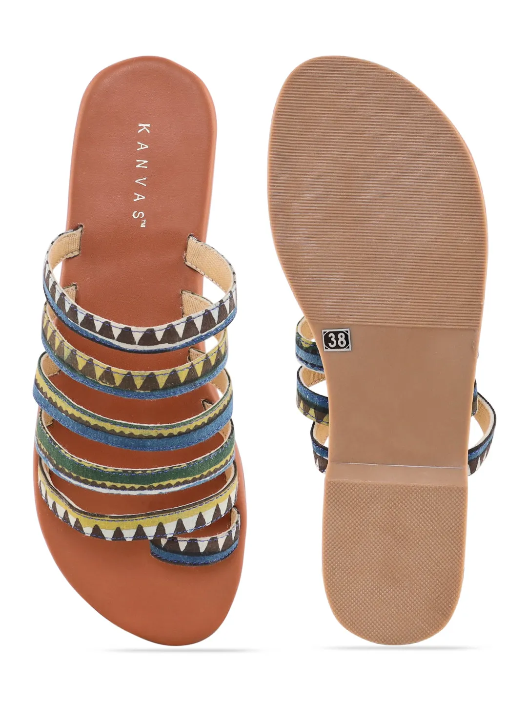 Mix Medium Multiple Strap Chappal