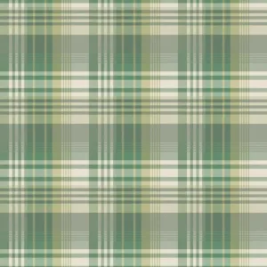 Mulberry Ancient Tartan in Emerald