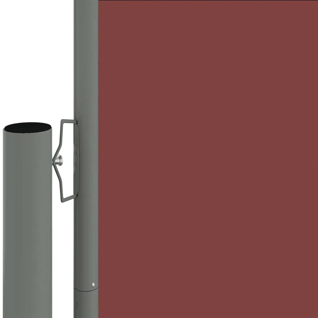 Retractable Side Awning Brown 180x600 cm