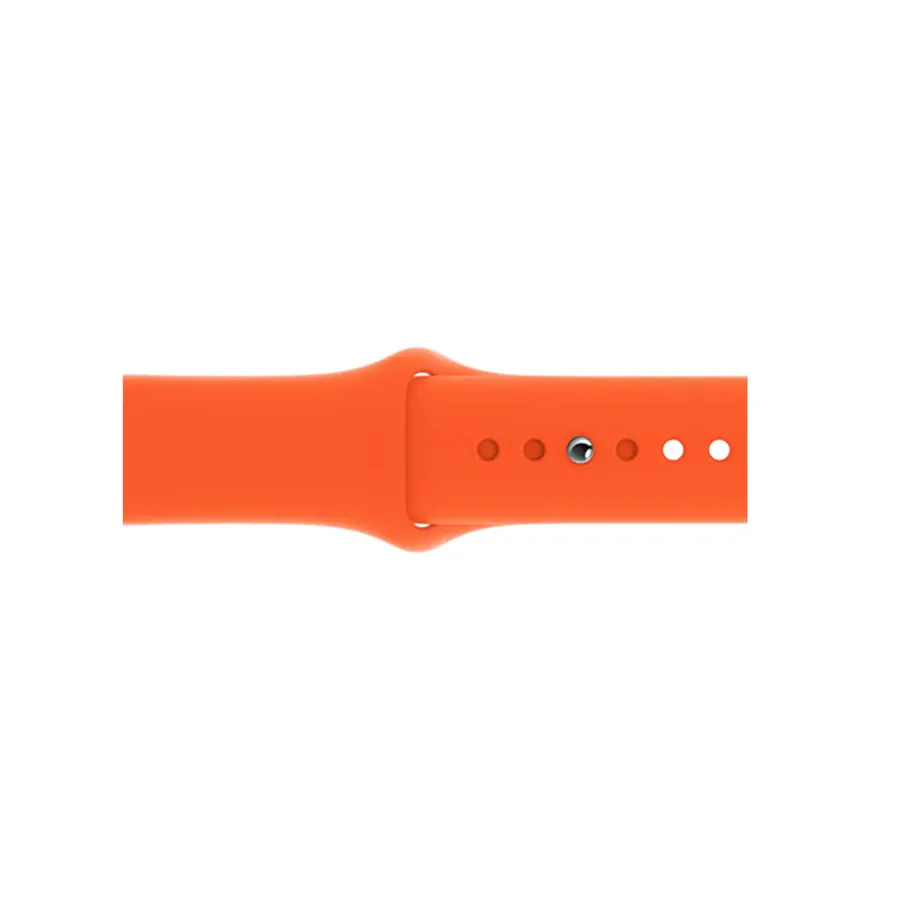 Silicone Sports Bands Compatible With Apple Watch Band for 38MM 40MM 41MM L/XL-Orange