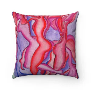 Spun Polyester Square Pillow