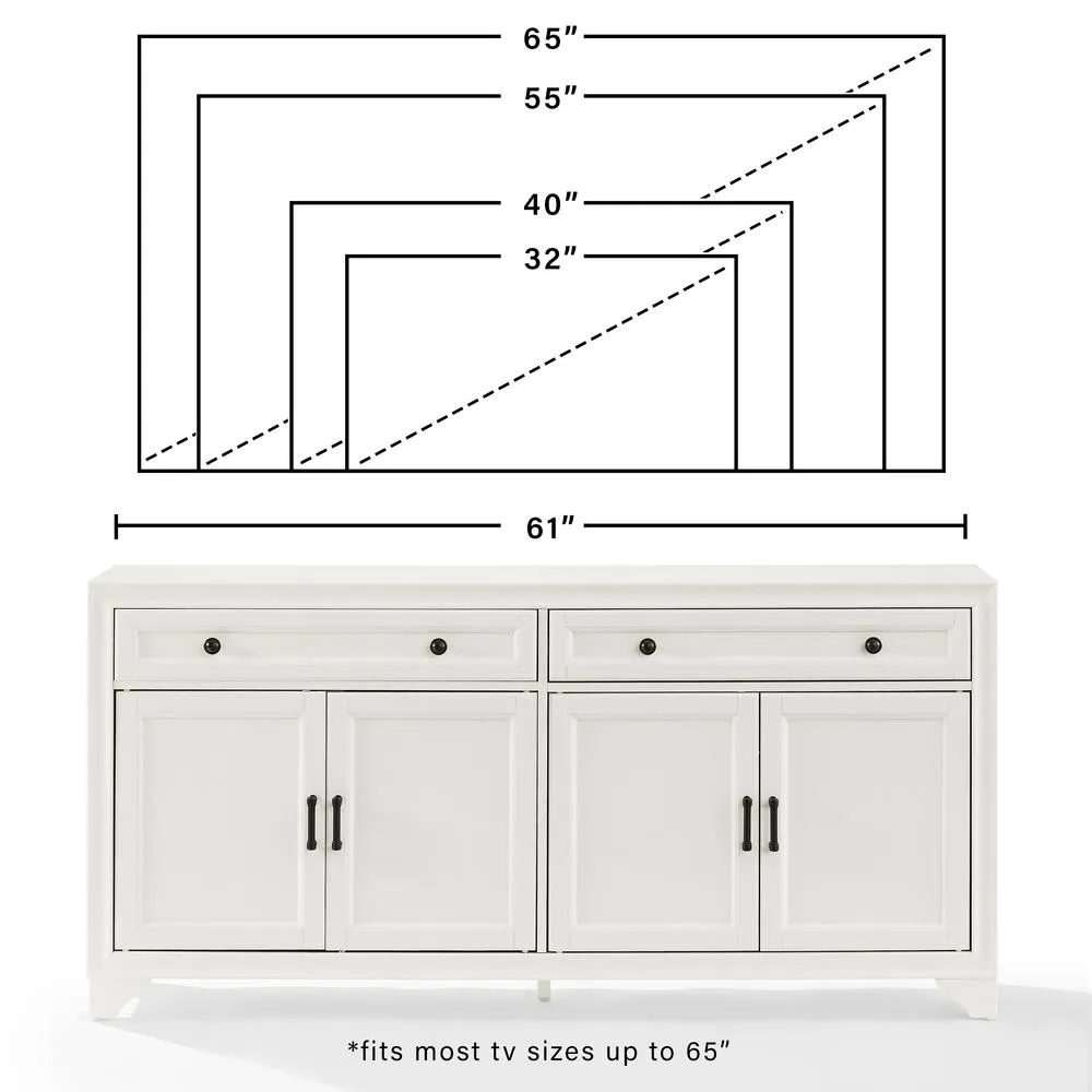 Tara Sideboard Distressed Unique White Buffet Cabinet