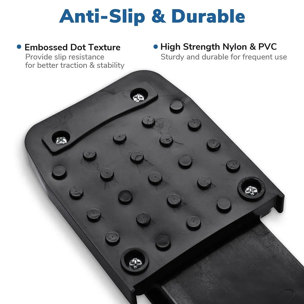 TheLAShop Anti-Slip Nylon Stilt Sole Floor Plate 2ct/Pack