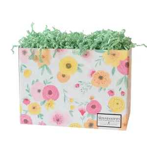 Unfilled Large Floral Mint Box